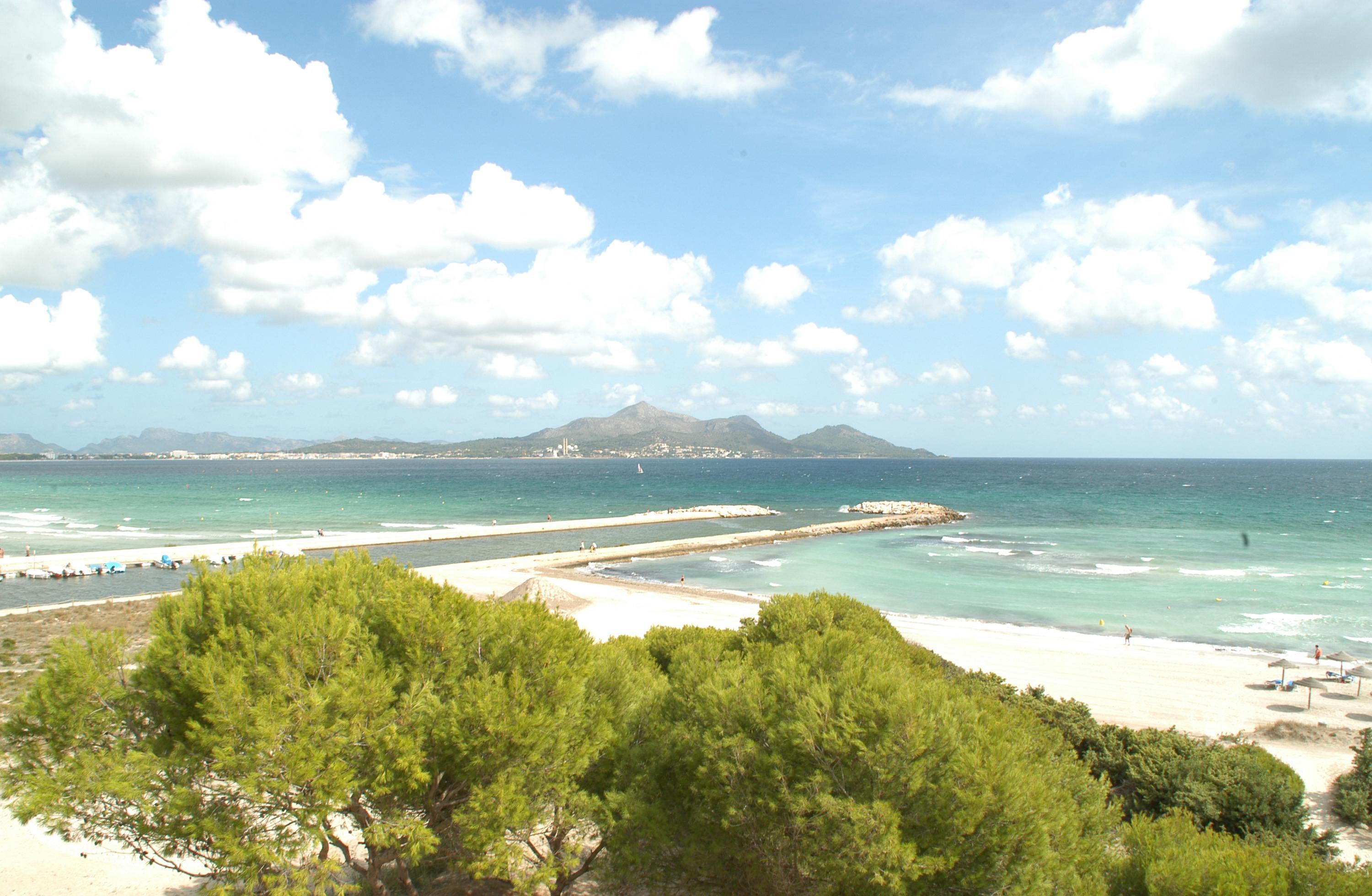 Grupotel Parc Natural & Spa Playa de Muro  Exterior photo View of the island of Mallorca from the coast of Portals Nous