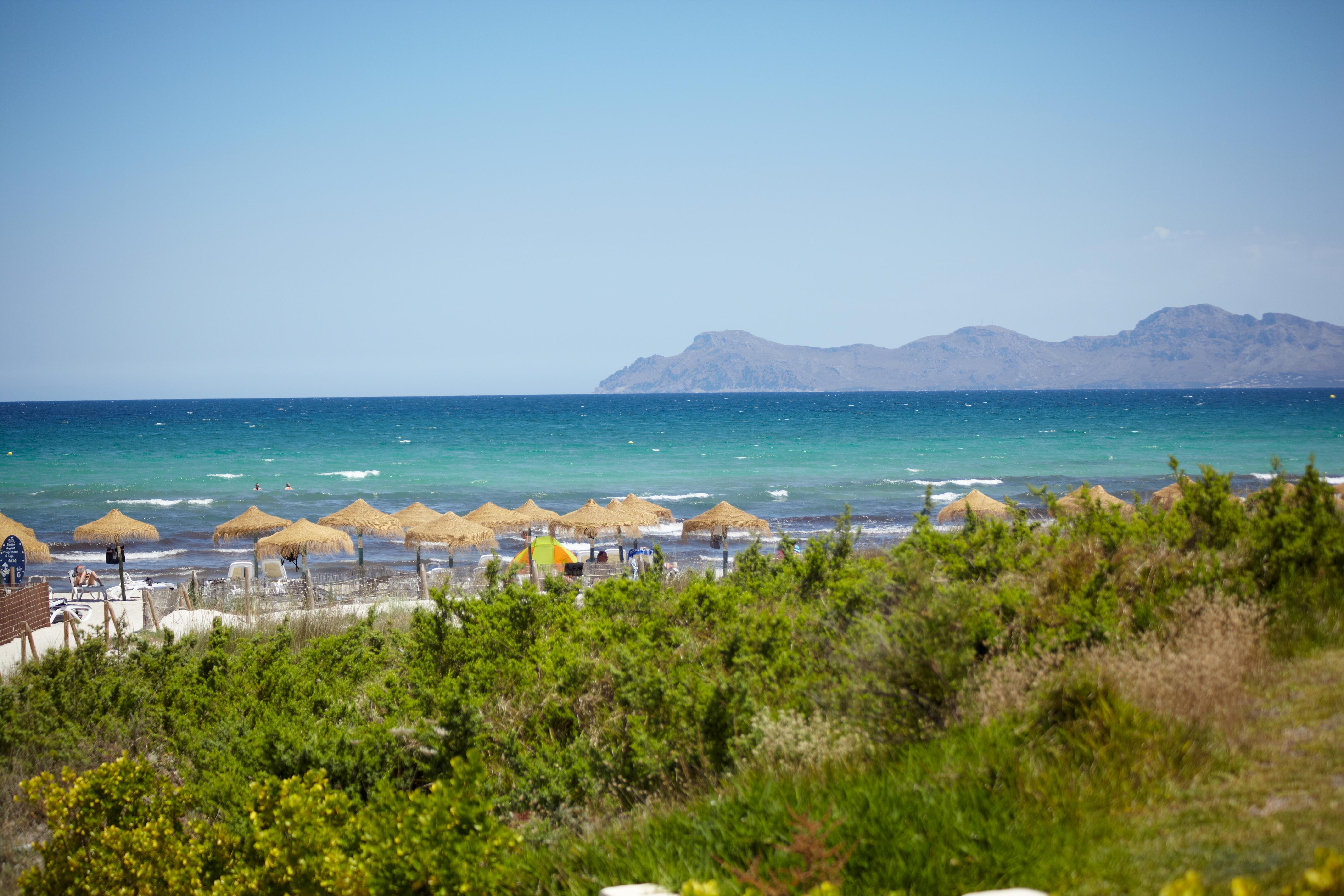 Grupotel Parc Natural & Spa Playa de Muro  Exterior photo View of the island of Rhodes from the beach of Marmaris