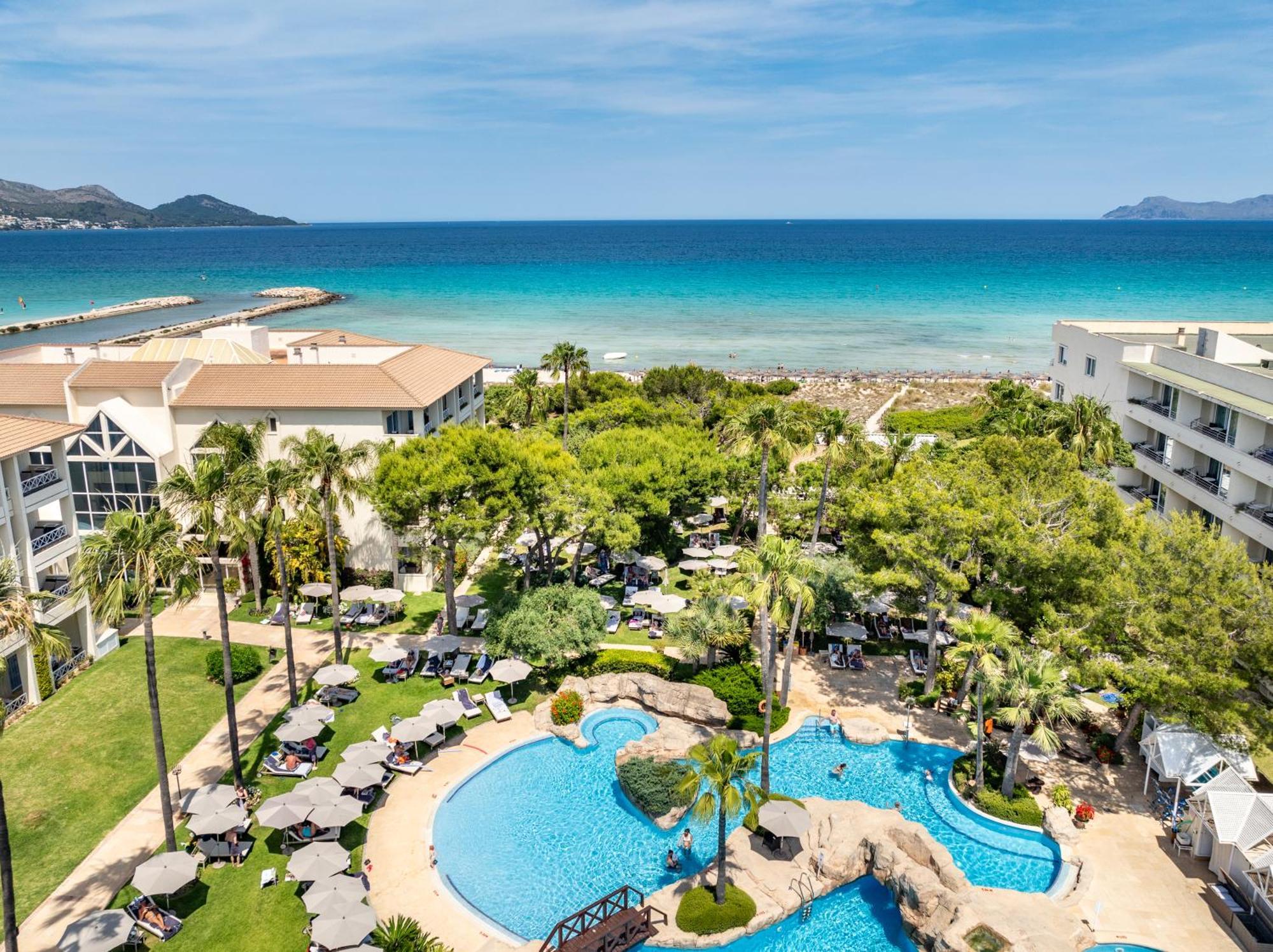 Grupotel Parc Natural & Spa Playa de Muro  Exterior photo Aerial view of the resort