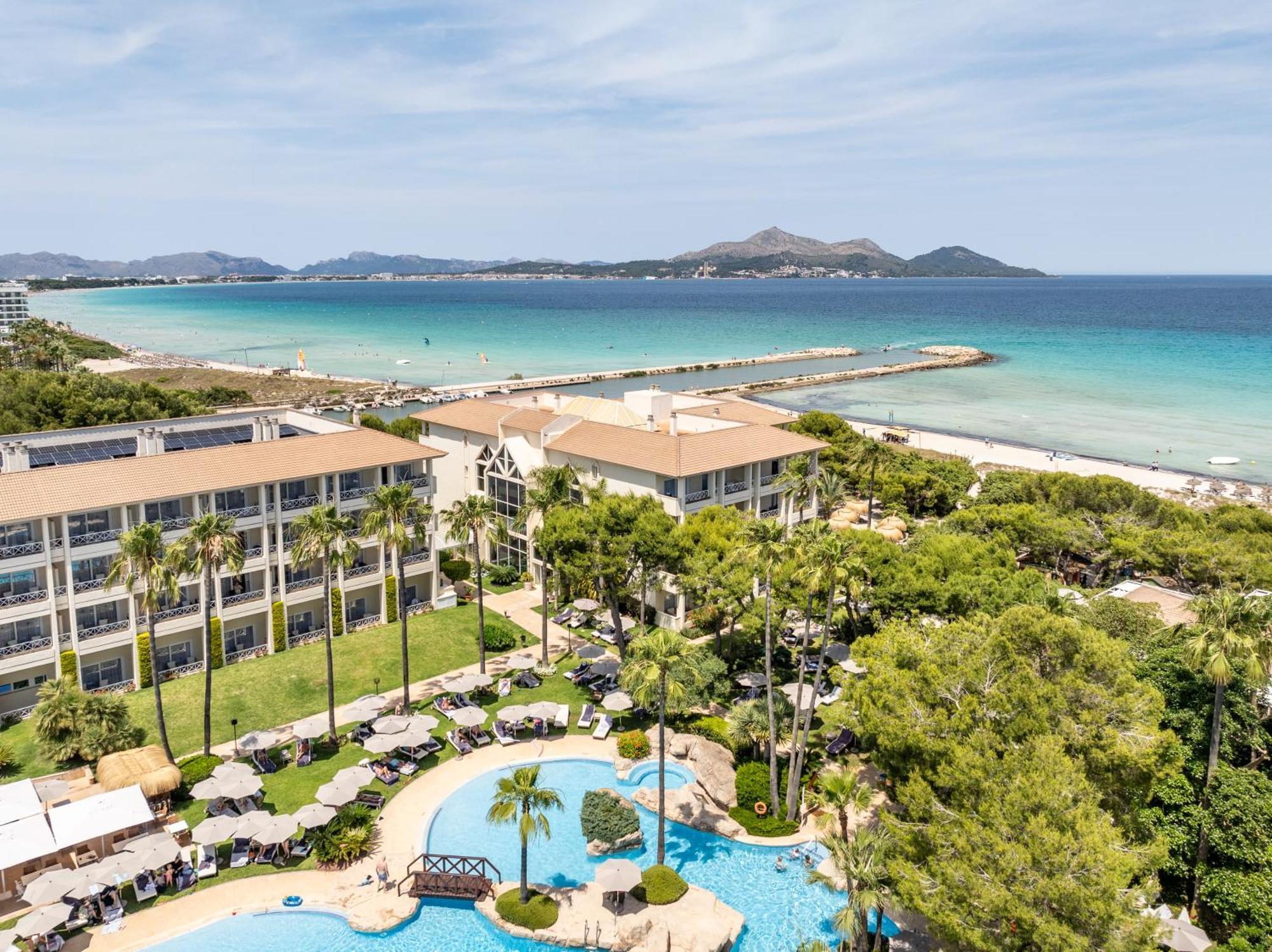 Grupotel Parc Natural & Spa Playa de Muro  Exterior photo Aerial view of the resort